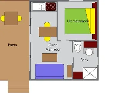 Prázdninový areál Wecamp Pedraforca *